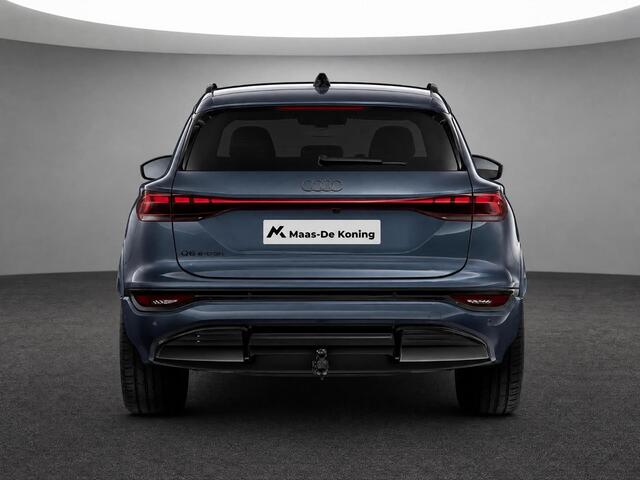 Audi Q6 e-tron S edition 83 kWh 252 PK · Adaptieve luchtvering · Glazen panoramadak · Trekhaak elek. wegklapbaar