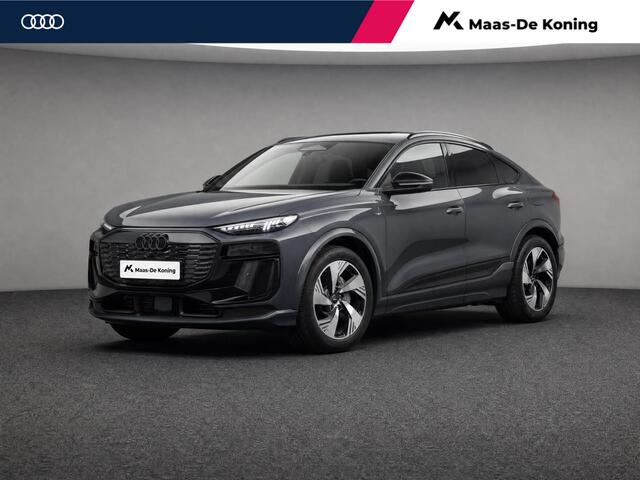 Audi Q6 Sportback e-tron S edition 83 kWh 252 PK · Glazen panoramadak · Trekhaak elek. wegklapbaar · Optiekpakket zwart