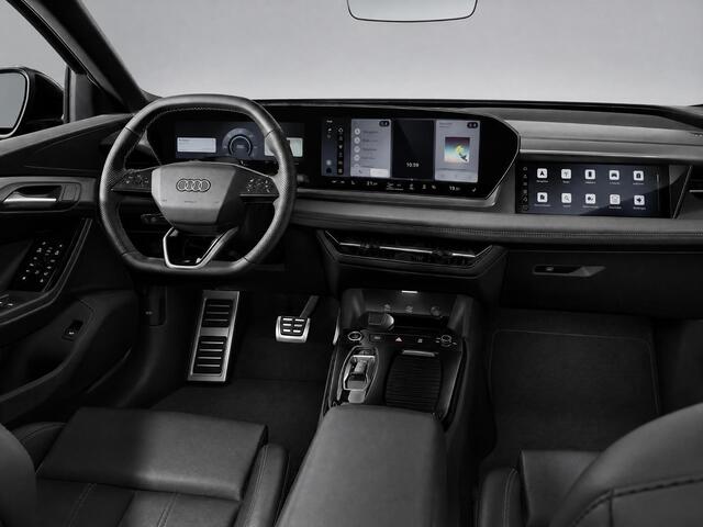 Audi Q6 Sportback e-tron S edition 83 kWh 252 PK · Glazen panoramadak · Trekhaak elek. wegklapbaar · Optiekpakket zwart