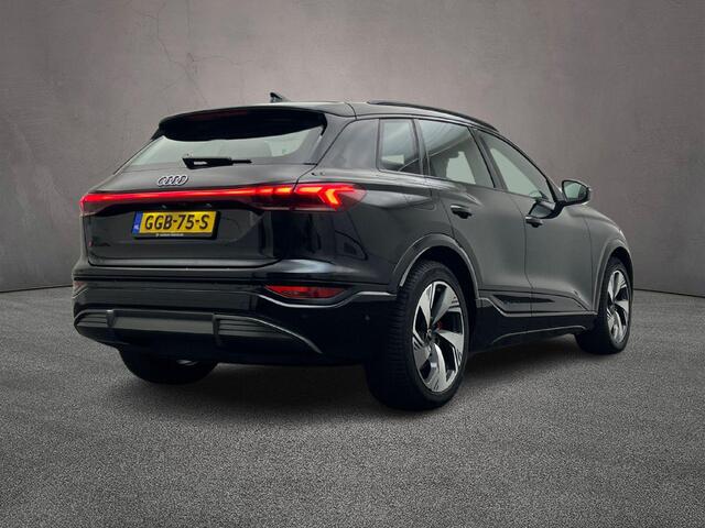 Audi Q6 e-tron First edition 388PK quattro 100 kWh | Top-View | Adaptieve-Cruise | 20-Inch | Akoestisch-Glas | Comfort-Pakket | Stoelverwarming voor + achter | Elekt.voorstoelen |