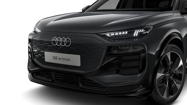 Audi Q6 e-tron Advanced edition 83 kWh | 252 PK | SoH 97% | Trekhaak | Matrix LED koplampen | Area view 360 | 21" LM velgen | Stoelverwarming | Aanvullende fabrieksgarantie t/m 12-12-2030 of max 100.000 KM |