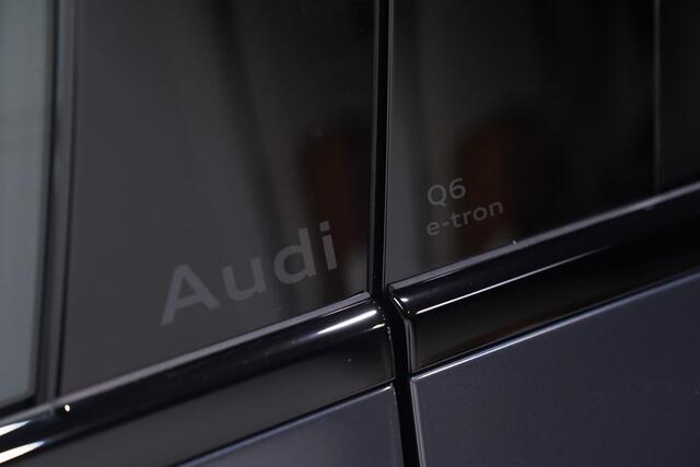 Audi Q6 e-tron Advanced 83 kWh SOH 97% Camera 360 Led Matrix Stoelverwarming v+a 21 Inch velgen Warmtepomp