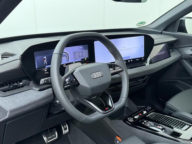 Audi Q6 Sportback e-tron S edition performance 100 kWh | 306 PK | SoH 96% | Warmtepomp | Adaptive Cruise Control | 360 graden camera | Panoramadak | Matrix LED | Keyless Entry | Dodehoek detectie | Draadloze telefoonlader | Elektrische achterklep | Navigatiesysteem | Sfeerverlichting | Stoelmassage & -verwarming | S-Line | Apple Carplay / Android Auto |