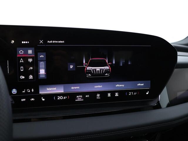 Audi Q6 e-tron 252pk S edition 83 kWh · SOH 97,5% · Panoramadak · Leder · 360 Camera · Luchtvering · Wegklapbare Trekhaak · Stoelverwarming Voor + Achter ·