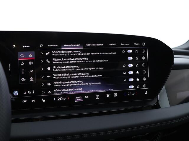 Audi Q6 e-tron 252pk S edition 83 kWh · SOH 97,5% · Panoramadak · Leder · 360 Camera · Luchtvering · Wegklapbare Trekhaak · Stoelverwarming Voor + Achter ·