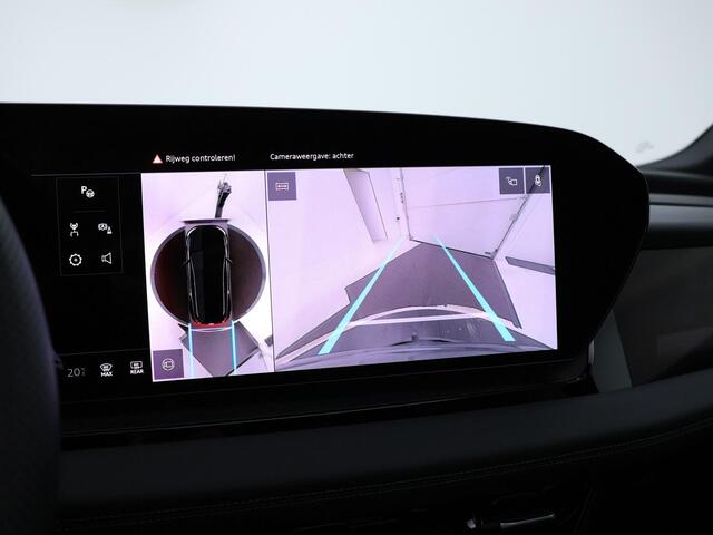 Audi Q6 e-tron 252pk S edition 83 kWh · SOH 97,5% · Panoramadak · Leder · 360 Camera · Luchtvering · Wegklapbare Trekhaak · Stoelverwarming Voor + Achter ·