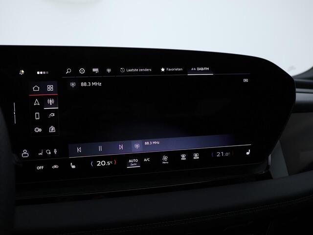 Audi Q6 e-tron 252pk S edition 83 kWh · SOH 97,5% · Panoramadak · Leder · 360 Camera · Luchtvering · Wegklapbare Trekhaak · Stoelverwarming Voor + Achter ·