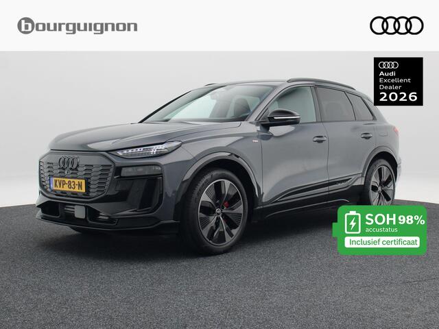 Audi Q6 e-tron S edition performance 100 kWh 306 Pk | Luchtvering | 21 inch | Trekhaak | 360° Camera | Massage | 28.250 Km !!