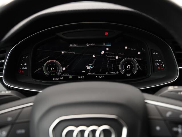 Audi Q7 55 TFSI e quattro Pro Line Plus 381pk | Luchtvering | Trekhaak | Keyless | Head-up | Keyless | Camera | Dodehoekdetectie | Adaptive Cruise