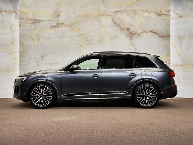 Audi Q7 60 TFSI e Quattro Pro Line S Competition, pano, tr.haak, 22", 4W-best., luchtv., B&O, OLED, matrix-LED, massage, memory, HUD, ACC, privacy