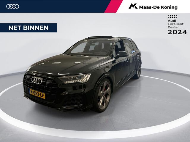 Audi Q7 60 TFSIe 456pk Tiptronic Quattro S Competition · Panoramadak · Luchtvering · Camera · Keyless · Stoelventilatie · B&O Sound· Matrix LED · Servosluiting · 22'' Inch · Elek.Trekhaak · ACC ·