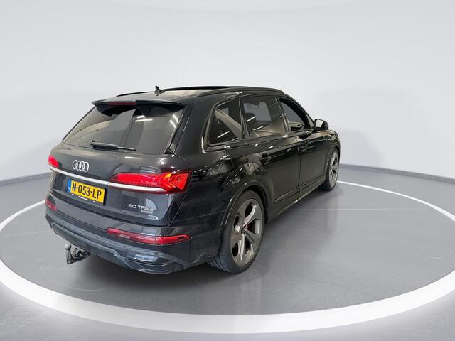 Audi Q7 60 TFSIe 456pk Tiptronic Quattro S Competition · Panoramadak · Luchtvering · Camera · Keyless · Stoelventilatie · B&O Sound· Matrix LED · Servosluiting · 22'' Inch · Elek.Trekhaak · ACC ·