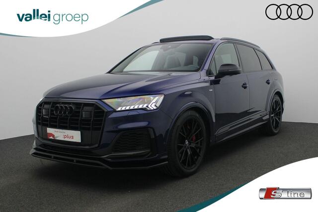Audi Q7 60 TFSI e 456 pk tiptronic 3.0 V6 quattro Competition / S-Line | Panoramadak | Valcona leder | Geheugen-/massagestoelen | Rondomzicht camera | Stoelventilatie | Bang & Olufsen