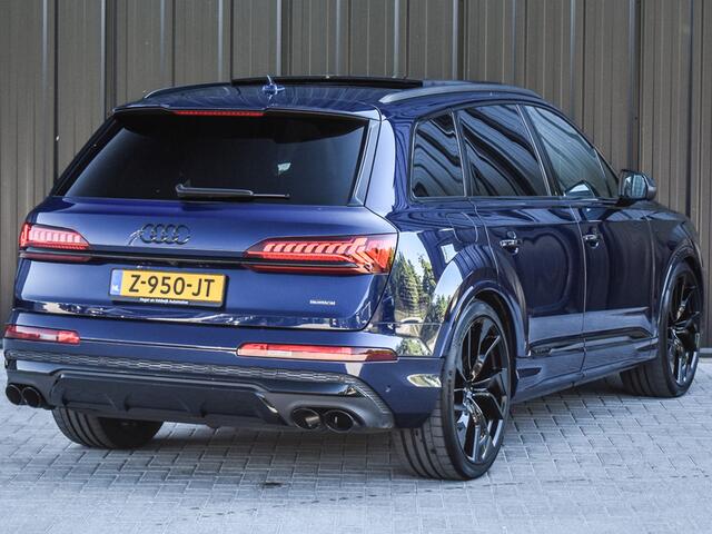 Audi Q7 60 TFSI e QUATTRO PRO LINE S COMPETITION | S-SEATS | PANORAMADAK | DAB+ | CARBON INLEG | B&O AUDIO | NACHTZICHT ASSISTENT | ADAPTIEVE CRUISE CONTROL | MASSAGESTOELEN | STOEL- VERWARMING EN VENTILATIE | ELEKTR. TREKHAAK | LASER LICHT | 360 CAMERA |