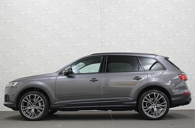 Audi Q7 3.0 V6 381pk Hybrid Quattro 67dkm! | Head-Up | Leder | Dodehoek | Virtual-Cockpit | LED | Elek. Stoelen | Standkachel | Camera | Stoelverwarming | 3-Zone Clima | Draadloos Laden | Park-Assist |