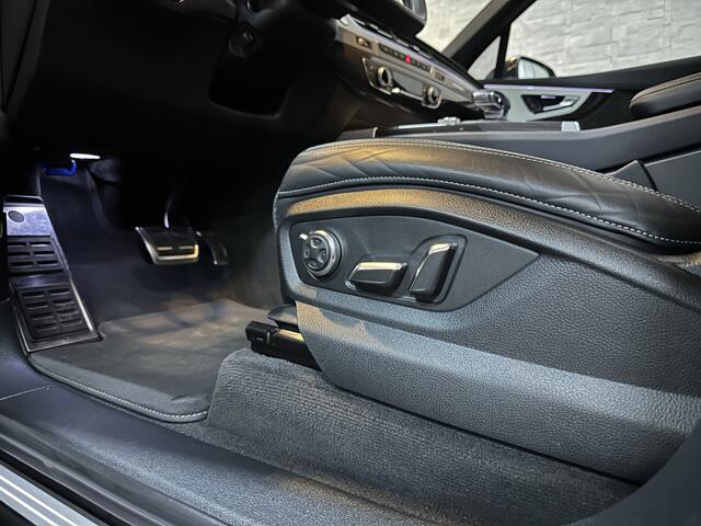Audi Q7 SQ7 V8 4.0 TDI | 360 View | Carbon | ACC | Panorama | Soft-Close | Head-Up | Nachtzicht | Trekhaak | Luchtvering | BOSE | Keyless-Entry | Memory | 4-Zone Clima | Stoelverwarming V+A | Standkachel | ISO-Glas | Sfeerverlichting | Tour-Pakket | DAB | Draadlo