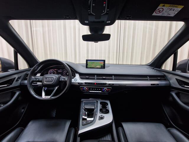 Audi Q7 3.0 TDI e-tron quattro Sport *S-Line* Carplay / BOSE / Memory / Keyless / Elek. Trekhaak / Leder / Camera / Stoelverwarming / LED / Org.NL!