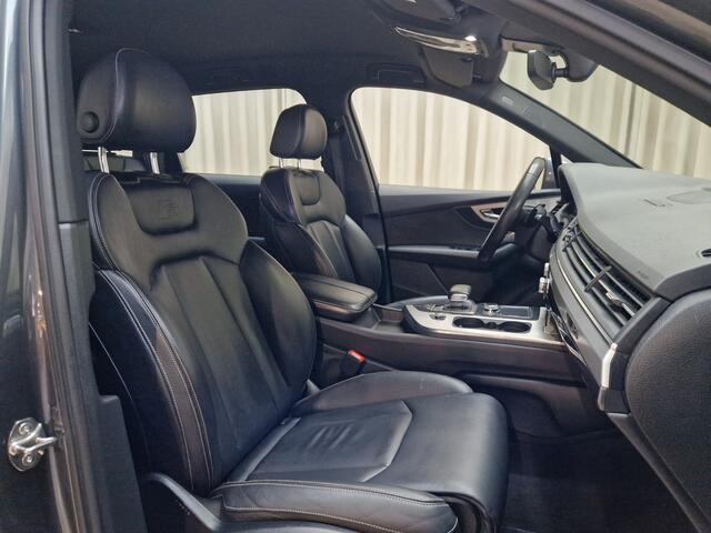 Audi Q7 3.0 TDI e-tron quattro Sport *S-Line* Carplay / BOSE / Memory / Keyless / Elek. Trekhaak / Leder / Camera / Stoelverwarming / LED / Org.NL!