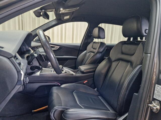 Audi Q7 3.0 TDI e-tron quattro Sport *S-Line* Carplay / BOSE / Memory / Keyless / Elek. Trekhaak / Leder / Camera / Stoelverwarming / LED / Org.NL!