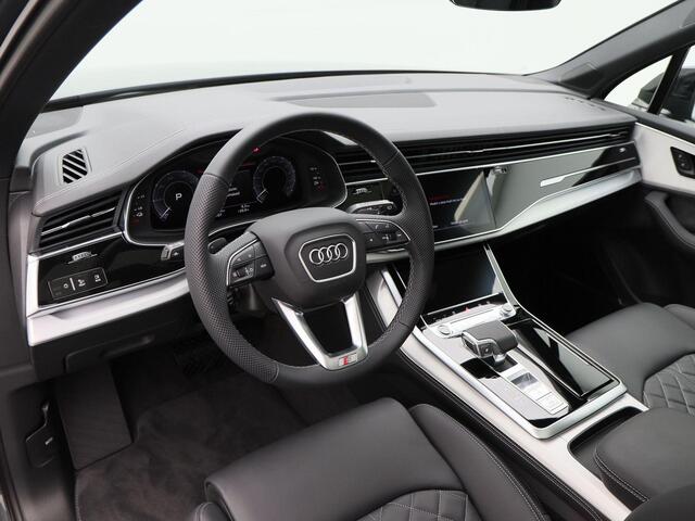 Audi Q7 Pro Line S 55 TFSI e | 394 PK SUV 8 versn. | NU ¤ 6000,- E-PREMIE!!! | Bang & Olufsen 3d | Leder Valcona Sportstoelen | 22 inch | Luchtvering |