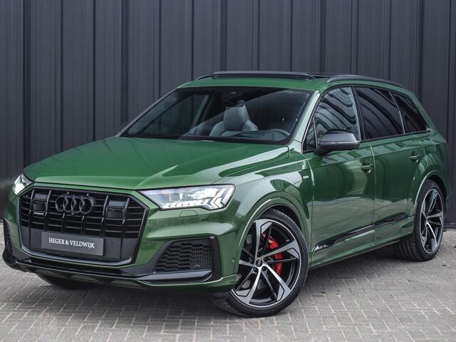 Audi Q7 60 TFSI e QUATTRO PRO LINE S COMPETITION | LUCHTVERING | ADAPTIVE CRUISE | HD-LED MATRIX | S-SEATS | B&O SOUND | HEAD-UP | NIGHT VISION | 360 CAMERA | PANORAMADAK | SOFT-CLOSE | AMBIANCE | TREKHAAK