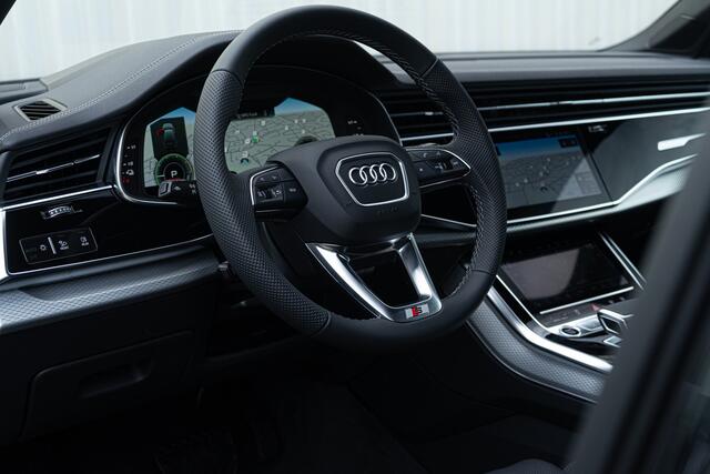 Audi Q7 60 TFSI e Facelift S-line 490PK S stoelen Panodak Luchtv. Laser Achteras Bestr. Head Up Trekhaak B&O Memory