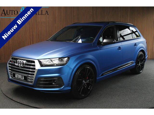 Audi Q7 4.0 TDI SQ7 quattro 7p Panodak HUD Leer 360 B&O ACC Navi PDC Standkachel Softclose Climate (4 zone) Alcantara hemel Lederen dashboard Luchtvering Climate Stoelverwarming v + a PDC B&O Rising Tweeter LM velgen