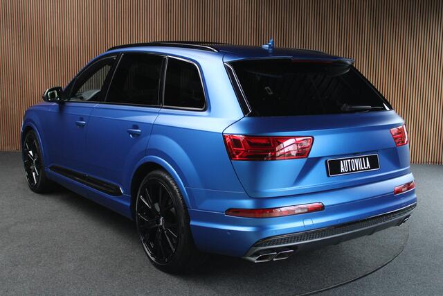 Audi Q7 4.0 TDI SQ7 quattro 7p Panodak HUD Leer 360 B&O ACC Navi PDC Standkachel Softclose Climate (4 zone) Alcantara hemel Lederen dashboard Luchtvering Climate Stoelverwarming v + a PDC B&O Rising Tweeter LM velgen