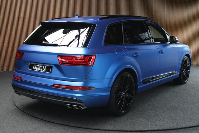 Audi Q7 4.0 TDI SQ7 quattro 7p Panodak HUD Leer 360 B&O ACC Navi PDC Standkachel Softclose Climate (4 zone) Alcantara hemel Lederen dashboard Luchtvering Climate Stoelverwarming v + a PDC B&O Rising Tweeter LM velgen