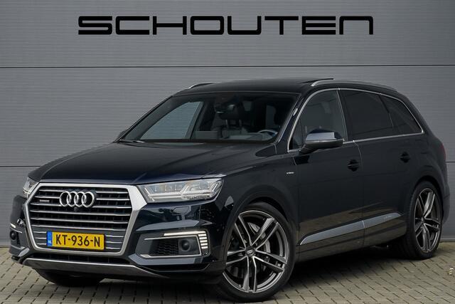 Audi Q7 3.0 TDI e-tron Quattro S-Line Sportstoelen Leder Pano Camera Trekhaak 22"