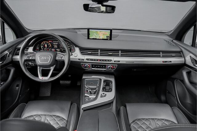 Audi Q7 3.0 TDI e-tron Quattro S-Line Sportstoelen Leder Pano Camera Trekhaak 22"