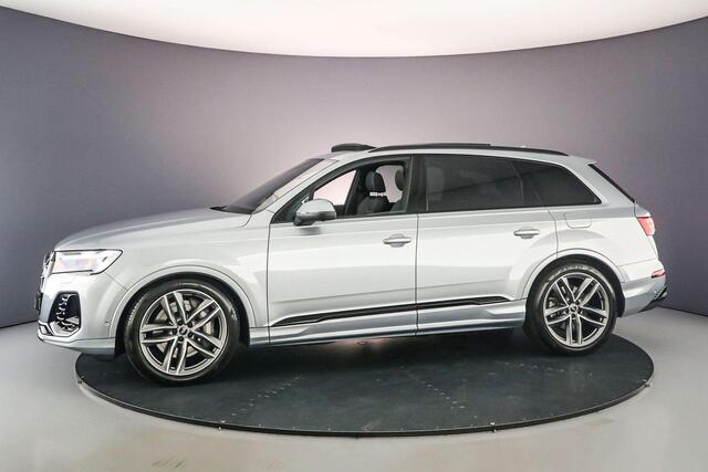 Audi Q7 55 TFSI e 394PK quattro Pro Line S |4-wielbesturing | Stoelverwarming voor+achter | Pano | B&O | Trekhaak | Head-Up | 360-cam |