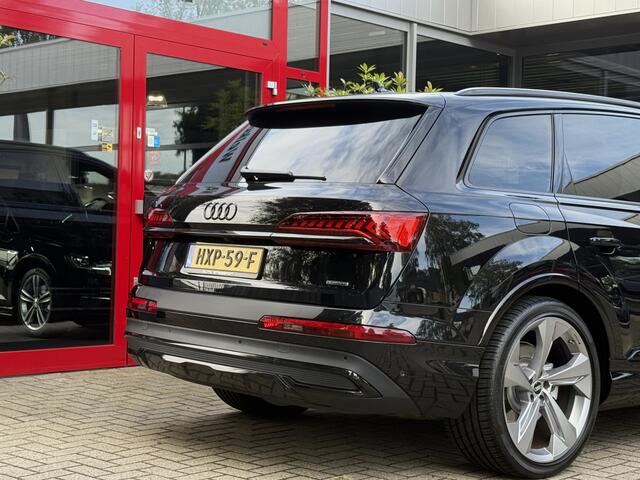 Audi Q7 55 TFSI e QUATTRO *!* S-LINE *!* PANODAK/ 22 INCH/ HuD/ RADAR/ B&O/ TREKHAAK *!*