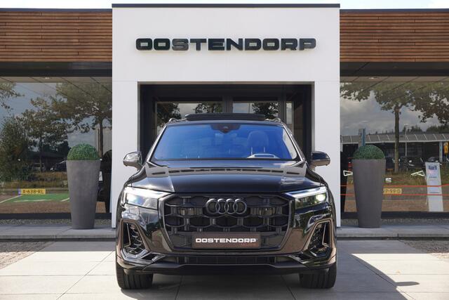 Audi Q7 55TFSIe/395pk Quattro S-Line Blackstyle|2024|Panoramadak|Trekhaak|Luchtvering|21"Blackstyle|Matrix|Memory-stoel|Head-up|Cruise+ACC|PDC+360Camera|Bang en Olufsen