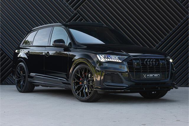 Audi Q7 55 TFSI S-line quattro 7p ACC Pano Matrix Massage Memory 360 B&O Headup Luchtv. Trekhaak