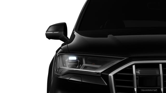 Audi Q7 55 TFSI e quattro Pro Line Advanced Panoramadak - Servosluiting - Bang & Olufsen - Adaptive air suspension - Adaptive drive assist - Ambiente lichtpakket - Achterbank plus - Elektrisch verstelbare stoelen -