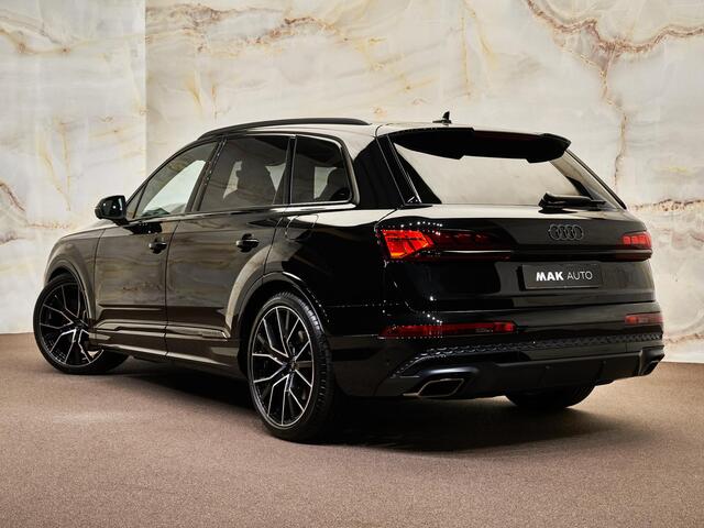 Audi Q7 60 TFSI e Quattro Pro Line S Competition, pano, 4W-best, B&O, OLED, S sportstoelen, Laserlicht, tr.haak, 22", NP146k