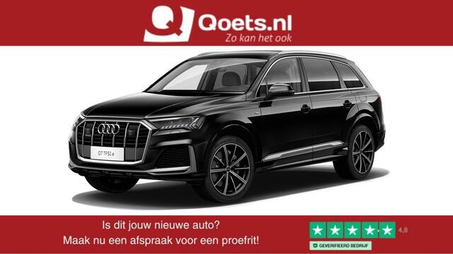 Audi Q7 55 TFSI e quattro Pro Line S Panoramadak - Head up - B&O - Adaptive drive assist - Adaptive air suspension - Achterbank plus - Zonnewering Achterruit/achterzijruiten - Privacy glas - Vollederpakket -