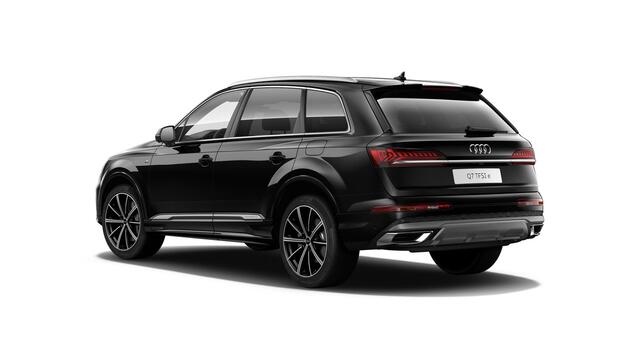 Audi Q7 55 TFSI e quattro Pro Line S Panoramadak - Head up - B&O - Adaptive drive assist - Adaptive air suspension - Achterbank plus - Zonnewering Achterruit/achterzijruiten - Privacy glas - Vollederpakket -
