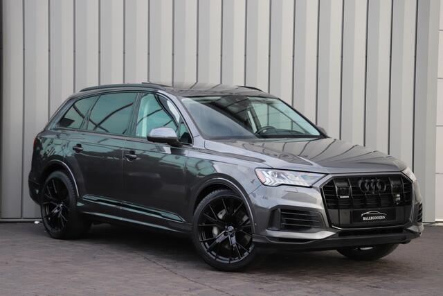 Audi Q7 55 TFSI quattro Pro Line 7 Pers. | 355PK | Luchtvering | Head-up | Pano | Keyless-go | Bose | Sfeerverlichting | Stuurwielverw. | Stoelkoeling | 2020.