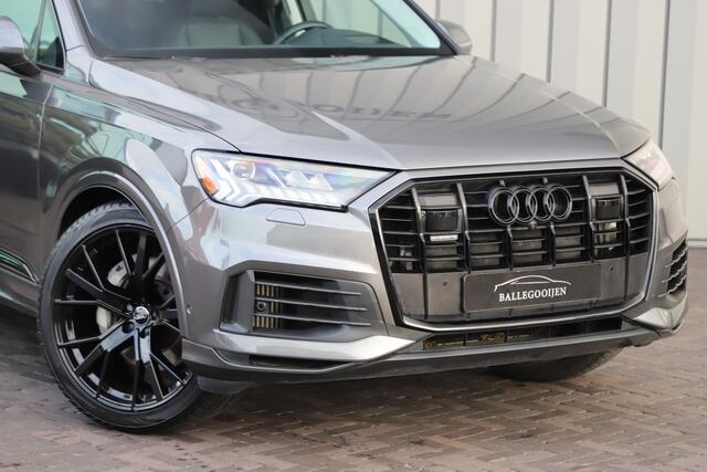 Audi Q7 55 TFSI quattro Pro Line 7 Pers. | 355PK | Luchtvering | Head-up | Pano | Keyless-go | Bose | Sfeerverlichting | Stuurwielverw. | Stoelkoeling | 2020.