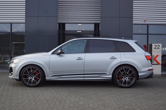 Audi Q7 Pro Line S Competition 60 TFSi e-Hybrid 490pk Quattr/ Panodak/ Leer ruit/ Trekhaak wegklb./BenO/ 360 gr Camera/Head-up