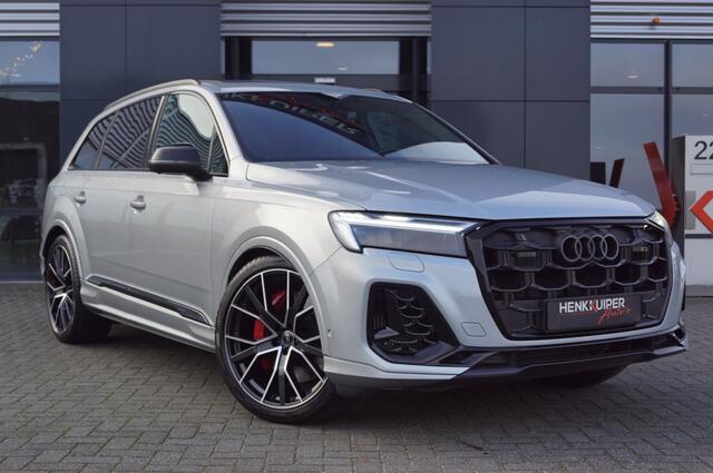 Audi Q7 Pro Line S Competition 60 TFSi e-Hybrid 490pk Quattr/ Panodak/ Leer ruit/ Trekhaak wegklb./BenO/ 360 gr Camera/Head-up
