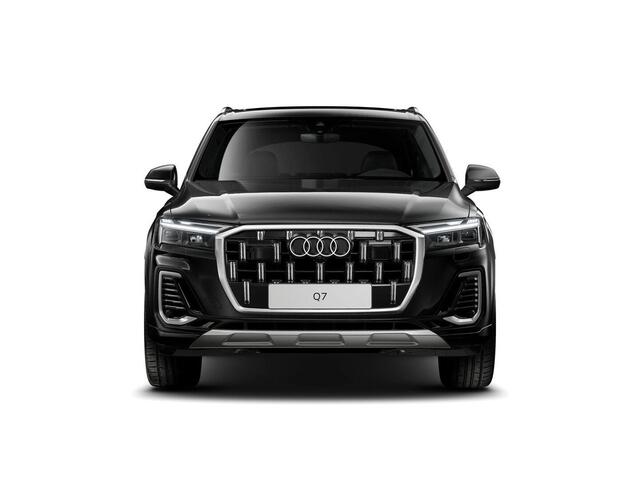 Audi Q7 Pro Line Advanced 55 TFSI e 394 PK | Bang & Olufsen 3D-sound | Stoelverkoeling | Trekhaak | Stuurwielverwarming | Panoramadak | Sfeerverlichting | Led-Verlichting | Luchtvering | Memory Seats | Leder |