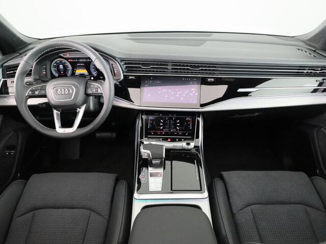 Audi Q7 55 TFSI e quattro Pro Line S 394pk Panoramadak, adaptive cruisecontrol, B&O soundsysteem, optiekpakket zwart Plus, Privacy Glass, Trekhaak