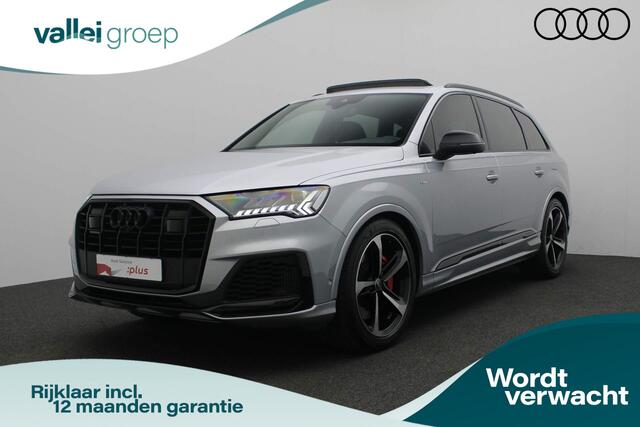 Audi Q7 55 TFSI e 381PK tiptronic quattro Pro Line S / S-Line | Pano | Matrix LED | 360 Camera | Leder/alcantara | Geheugenstoel | Stoelverwarming | Navi | ACC | Keyless