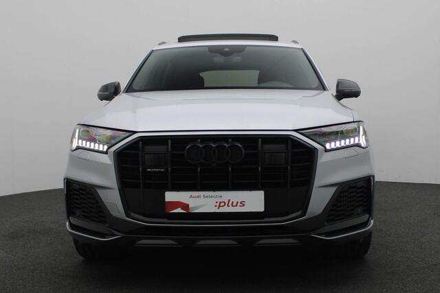 Audi Q7 55 TFSI e 381PK tiptronic quattro Pro Line S / S-Line | Pano | Matrix LED | 360 Camera | Leder/alcantara | Geheugenstoel | Stoelverwarming | Navi | ACC | Keyless