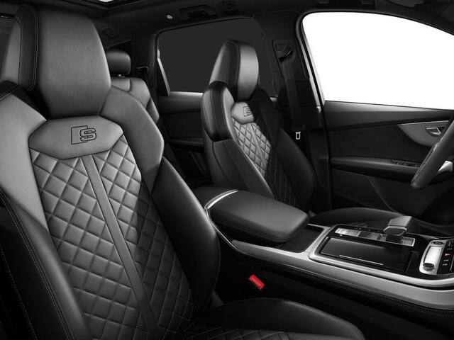 Audi Q7 55 TFSI e quattro Pro Line S 394 PK · Assist. pakket Tour + City · B&O Premium 3D · Glazen panoramadak · Geheugenfunctie voorstoelen