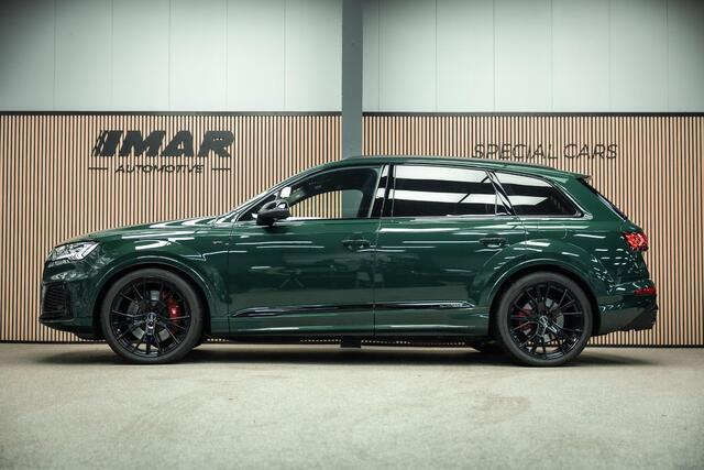 Audi Q7 55 TFSI e quattro Pro Line S | Goodwood Green | RS seats | Head-up | Stoelverwarming | Trekhaak |