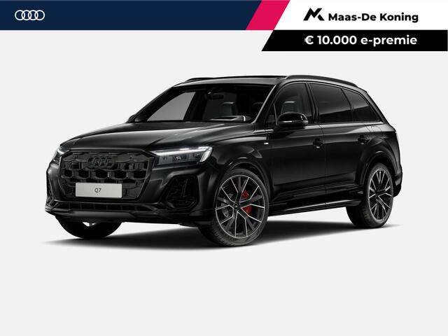 Audi Q7 55 TFSI e quattro Pro Line S 394 PK · Assist. pakket Tour + City · B&O Premium 3D · Glazen panoramadak · Geheugenfunctie voorstoelen
